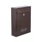 VOREL Briefkasten braun 360 x 260 x 80 mm