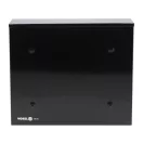 VOREL Briefkasten schwarz mit 2 Schlüsseln 310 x 360 x 100 mm
