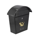 VOREL Briefkasten grau 380 x 320 x 105 mm