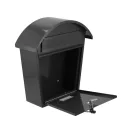 VOREL Briefkasten grau 380 x 320 x 105 mm