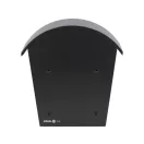 VOREL Briefkasten grau 380 x 320 x 105 mm