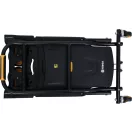 VOREL Bollerwagen und Müllerwagen 2 in 1 klappbar 130 kg