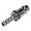 VOREL Pneumatikschlauch-Schnellverbinder männlich mit 1/4" Rohrende