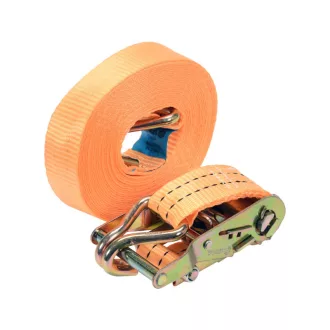 VOREL Ratschen-Ladungssicherungsgurt 8 m x 38 mm / 2 t