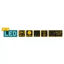 VOREL LED-Lampe magnetisch 24+3 LEDs
