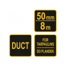 VOREL Abdeckplanen-Reparaturband 8 m x 50 mm grün