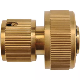 FLO Schnellverbinder Kupfer mit 3/4" Stopper
