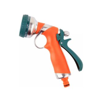 FLO Bewässerungspistole mit Zinkeinsatz, 8 Funktionen