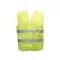 Weste mit reflektierenden Streifen FLUO gelb L