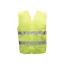 Weste mit reflektierenden Streifen FLUO gelb L