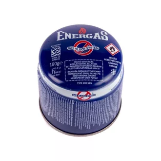 Einweg-Gasflasche mit Ventil (PB) 190 g