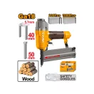 INGCO Pneumatischer Tacker 16-40 mm und Nagelpistole 15-50 mm