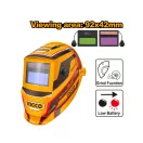 INGCO Automatischer Schweißhelm mit 2 Sensoren