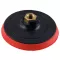 GERMAFLEX Klettgummiplatte 180 mm M14