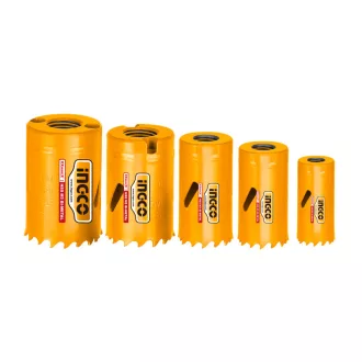 INGCO Bimetall-Lochsägenset 7-teilig 19-35 mm