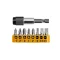 INGCO Bit-Set 25 mm 9-teilig S2