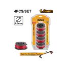 INGCO Rasentrimmer Fadenspule 1,6 mm (5 Stück)