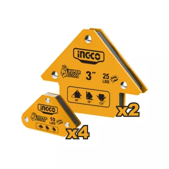 INGCO Schweißarbeitsstückhalterset 6-teilig