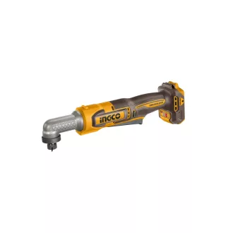   INGCO Akku-Winkelschlagschrauber 1/4" 80 Nm bürstenlos 20 V (ohne Akku und Ladegerät)