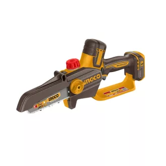   INGCO Akku-Kettensäge 127 mm bürstenlos, 20 V (1 x 2,0 Ah Akku + Ladegerät)