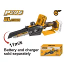 INGCO Akku-Kettensäge 150 mm bürstenloser 20 V (ohne Akku und Ladegerät)