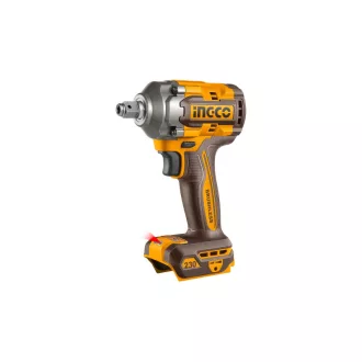   INGCO Akku-Schlagschrauber 1/4" + 1/2" 230 Nm bürstenlos 20 V (2 x 2,0 Ah Akku + Ladegerät)