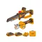 INGCO Akku-Gartengeräte-Set Kettensäge 150 mm + Akku-Astschere (2 x 2,0 Ah Akku + Ladegerät)