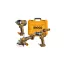 INGCO Akku-Power-Set 20 V Schlagbohrschrauber 96 Nm + Winkelschleifer 115 mm + Schlagschrauber 850 Nm