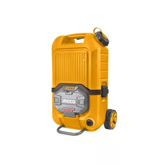   INGCO Akku-Hochdruckreiniger 80 bar 15 l Tank ohne Kohlebürsten 2 x 20 V (ohne Akku und Ladegerät)