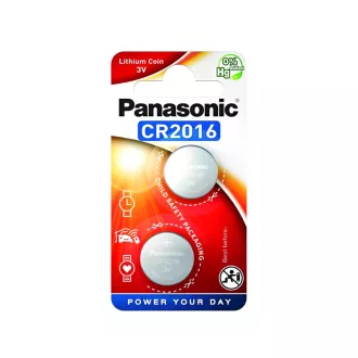 PANASONIC CR2016 Lithium-Knopfzelle 3 V (2 Stück)