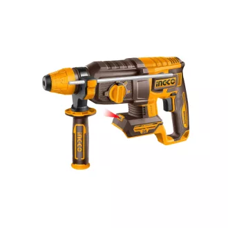   INGCO Akku-Kombihammer 2,5 J SDS-Plus bürstenlos 20 V (2 x 4,0 Ah Akku + Ladegerät)