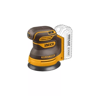   INGCO Akku-Exzenterschleifer bürstenlos 20 V (ohne Akku und Ladegerät)