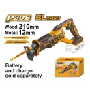 INGCO Akku-Säbelsäge bürstenloser 20 V (ohne Akku und Ladegerät)