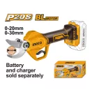 INGCO Akku-Bypass-Schere 30 mm bürstenlos 20 V (ohne Akku und Ladegerät)