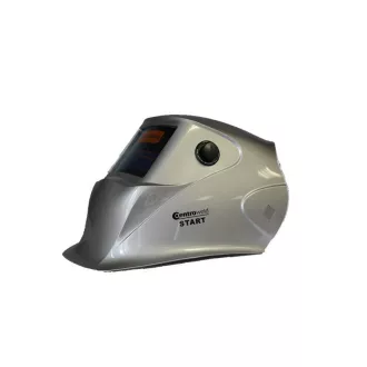   CENTROWELD Automatischer Schweißschild mit 2 Sensoren 510G matt silber