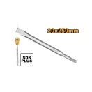 INGCO Flache Meißelschaft 20 x 250 mm SDS-Plus