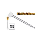 INGCO Breitmeißel 50 x 17 x 280 mm SDS-HEX