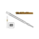 INGCO Flacher Meißel 17 x 350 mm SDS-HEX