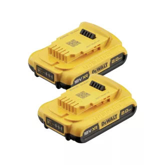 DEWALT XR Akku 18 V / 2 x 2 Ah DCB183D2