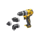DEWALT Akku-Bohrschrauber mit Wechselkopf 12 V (ohne Akku + Ladegerät, TSTAK) DCD703NT