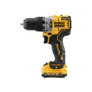 DEWALT Akku-Schlagbohrschrauber 12 V ohne Kohlebürste (2 x 2,0 Ah Akku + Ladegerät) DCD706D2