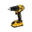 DEWALT Akku-Schlagbohrschrauber 18 V ohne Kohlebürste (2 x 2,0 Ah Akku + Ladegerät + TSTAK) DCD709D2T