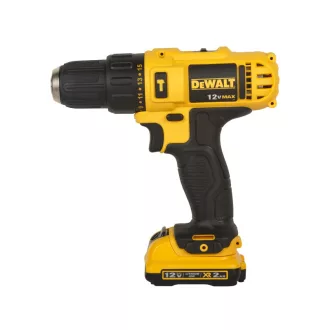   DEWALT Akku-Schlagbohrschrauber 10,8 V (2 x 2,0 Ah Akku + Ladegerät) DCD716D2