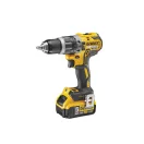 DEWALT Akku-Schlagbohrschrauber 18 V ohne Kohlebürste (2 x 5,0 Ah Akku + Ladegerät) DCD796P2