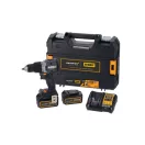 DEWALT/McLaren Akku-Schlagbohrschrauber 18 V 90 Nm (2 x 5,0 Ah Akku + Ladegerät + TSTAK)