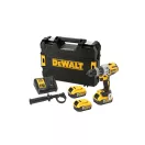 DEWALT Akku-Schlagbohrschrauber 18 V ohne Kohlebürste (3 x 5,0 Ah Akku + Ladegerät) DCD996P3