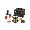 DEWALT Kabelloser selbstausrichtender Rotationslaser 18 V (rot) (1 x 2,0 Ah Akku + Ladegerät + TSTAK) DCE074D1R