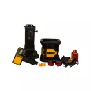 DEWALT Kabelloser selbstausrichtender Rotationslaser 18 V (rot) (1 x 2,0 Ah Akku + Ladegerät + TSTAK) DCE074D1R