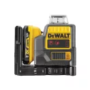 DEWALT Akku-Kreuzlinienlaser 18 V (rot) (1 x 2,0 Ah Akku + Ladegerät) DCE0811D1R