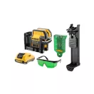 DEWALT Akku-Kreuzlinienlaser-Set 18 V (grün) (1 x 2,0 Ah Akku + Ladegerät) DCE0822D1G